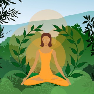 Логотип телеграм канала @meditation_telega — Медитация | Релаксация | Йога
