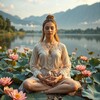 Логотип телеграм канала @meditation_24 — Медитации