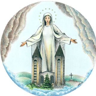 Logo del canale telegramma medjugorjeitalia - Madonna della Pace