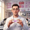 Логотип телеграм канала @medlabstudy — 📝Записки преподавателя