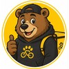 Логотип телеграм канала @medvedostavka — Медведи на велосипеде