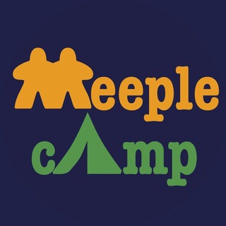 Логотип телеграм канала @meeplecamp_channel — MeepleКэмп и игротеки
