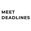 Telegram арнасының логотипі meetdeadlines — Meet Deadlines