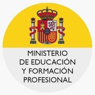 Logotipo del canal de telegramas mefptelegram - Ministerio de Educación y FP