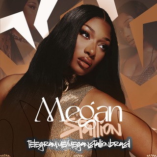Logotipo do canal de telegrama meganstallionbrasil - Megan Stallion Brasil