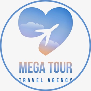 Логотип телеграм канала @megatourkh — Турагентство "MEGA TOUR"