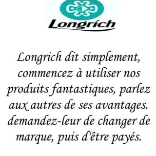 Logo de la chaîne télégraphique meilleureviemeilleuravenir - 🍀🍀Le marketing relationnel avec Longrich Bio Science International🍀🍀