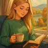 Логотип телеграм канала @meledibook — Книжные заметки Миледи