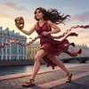 Логотип телеграм канала @melpomene_spb — Старты Мельпомены | Питер