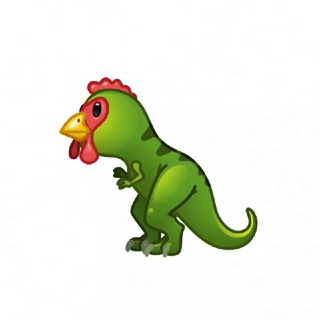 Логотип телеграм канала @memdinosaur — мемы про динозавров