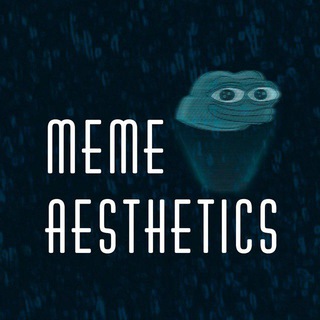 Logo of telegram channel meme_aesthetics — Meme Aesthetics