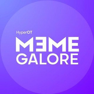 Logo saluran telegram meme_galore — Hyper's Meme Galore