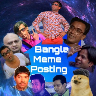 Telegram channel Meme template 😎 logo