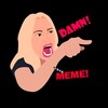 Логотип телеграм канала @meme4real — DAMN IT'S VIDEO MEME