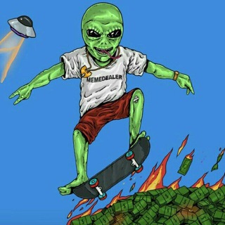 Логотип телеграм канала @memedealerrr — MEMEDEALER