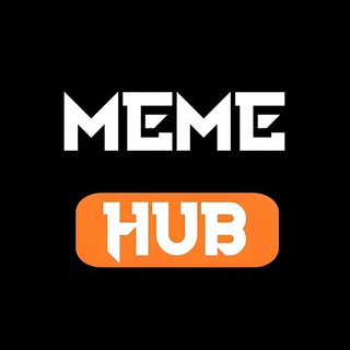 Логотип телеграм канала @memehub_s — MEME HUB