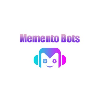 لوگوی کانال تلگرام mementobots — Memento Bots