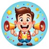 Telegram channel laughriot logo