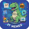 Логотип телеграм канала @memes_hw — Hello, World! Memes