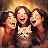 Telegram channel MEMES FOR FEMALE logo