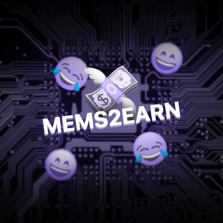 Логотип телеграм канала @mems2earn — MEMS 2 EARN 💸