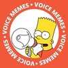 Логотип телеграм канала @memvoice — Мемные голосовые 📢