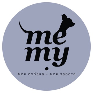 Логотип телеграм канала @memy_groom — Груминг салон me•my