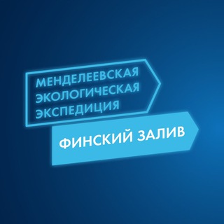 Логотип телеграм канала @mendeleevspb — Менделеевская экспедиция. Финский залив