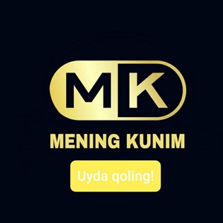 Telegram kanalining logotibi mening_kunim — Mening Kunim | Uyda qoling!
