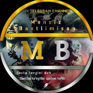 Telegram kanalining logotibi mensiz_baxtlimisann — 💔🥀𝐌𝐞𝐧𝐬𝐢𝐳 𝐁𝐚𝐱𝐭𝐥𝐢𝐦𝐢𝐬𝐚𝐧🥀💔
