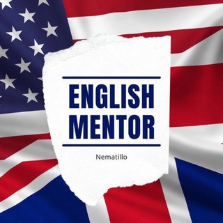Telegram kanalining logotibi mentorlar_english — English Mentor | Ingliz tili