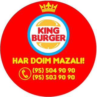 Telegram kanalining logotibi menukingburger — Menu 👑King 🍔Burger