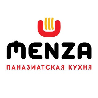 Логотип телеграм канала @menza_cafe — MENZA CAFE