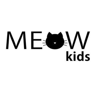 Логотип телеграм канала @meow_kids — MEOW KIDS