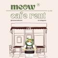 Logo saluran telegram meowcaferent — Meow Cafe, OPEN. 🐈