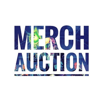 Логотип телеграм -каналу merchauction — MERCH 💀 AUCTION