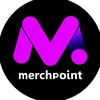 Логотип телеграм канала @merchpointtg — МЕРЧПОИНТ - ПЕЧАТАЕМ НА ОДЕЖДЕ🖌👕