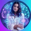 Логотип телеграм канала @meri_nastavnik — Нейросети без воды | Мария 💎