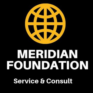 Telegram kanalining logotibi meridian_foundation — MERIDIAN FOUNDATION rasmiy kanal!