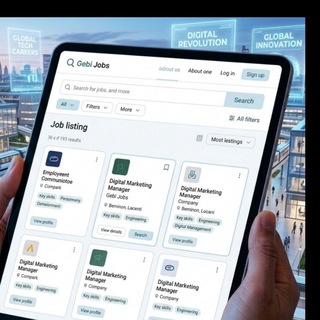 የቴሌግራም ቻናል አርማ merih_job — Gebi Jobs
