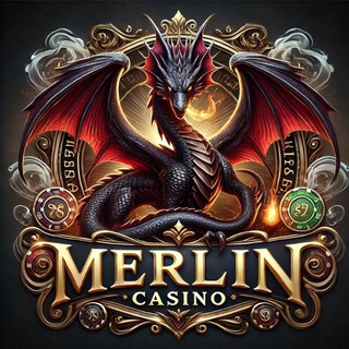 Telegram channel Merlin_Casino_Channel. logo