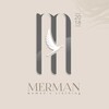 Логотип телеграм канала @merman_store — MERMAN дизайнерская одежда