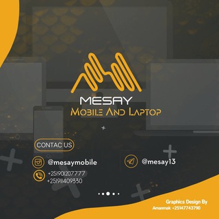 የቴሌግራም ቻናል አርማ mesaymobile101 — Mesay mobile and laptop