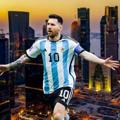 Telegram channel Messi vs Ronaldo Official logo