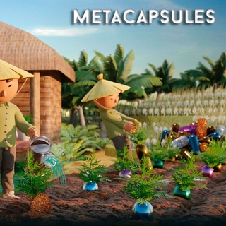 Логотип телеграм канала @metacapsules — MetaCapsules