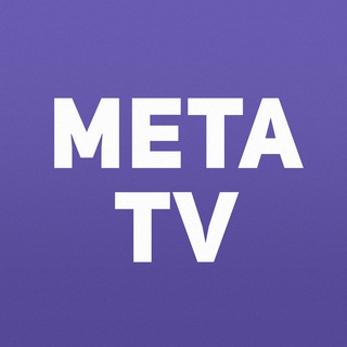 Логотип телеграм канала @metaratings_tv — META TV
