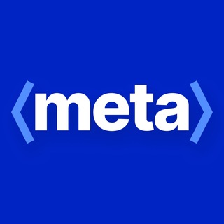 Логотип телеграм -каналу metaua_new — МЕТА - інформаційний інтернет-портал