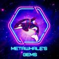 Logo of telegram channel metawhalegems — Meta Whales 🐋