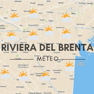 Logo del canale telegramma meteoriviera - Meteo Riviera del Brenta