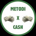 Logo saluran telegram metodixcash — Metodi x Cash